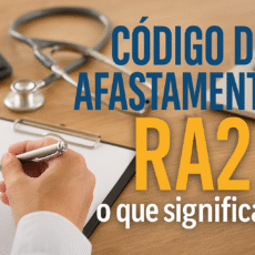 Código de Afastamento RA2 o que significa?